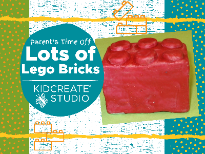 Kidcreate Studio - Chicago Lakeview. Parent's Time Off- Lots of Lego Bricks (3-9 Years)