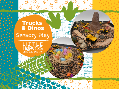 Trucks & Dinos Sensory Play (12 months-6 Years) 7/19